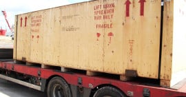 Bekisting en vervoer van 22000 kg