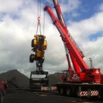 remorquage de machines lourdes