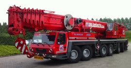 location de grues De Groote - grue télescopique