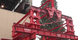 Verhuis van loopkraan LK-231 bij ArcelorMittal Gent.